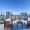 a rooftop overlooking buildings